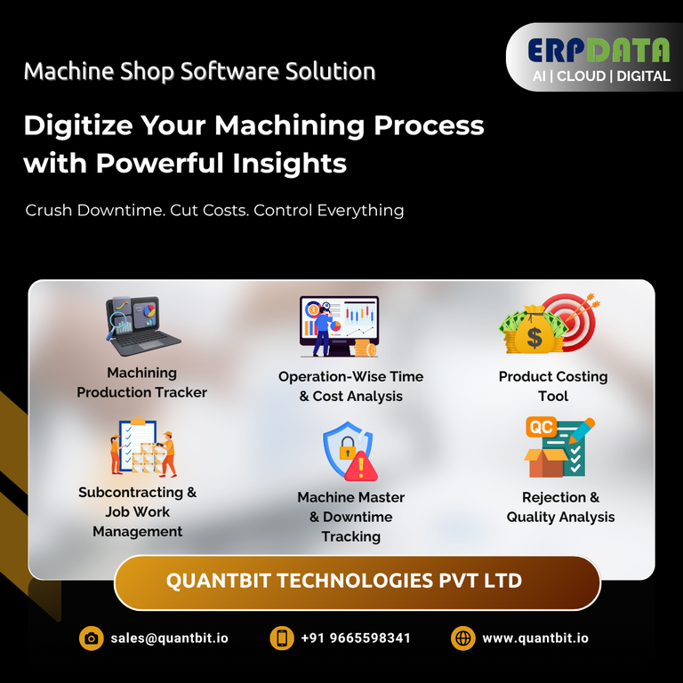 Machine Shop ERP Software: Complete Guide for CNC & Job Shops - Cover Image
